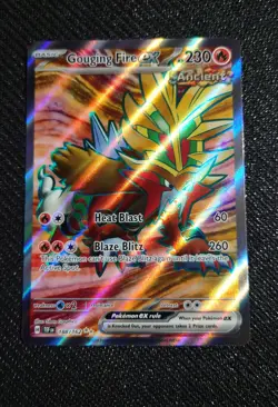 Gouging Fire EX 188/162 ⭐Full Art⭐ Pokemon TCG Temporal Forces - English - Image 1