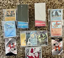 Pokemon Lot- 12 Booster Packs, 2 Booster Bundle, 88 Singles, Sleeves & More! - Image 2