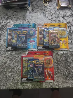 Pokemon Tcg Xy Legendary Beasts 3 Booster Pin Blister Entei Suicune Raikou Lot 820650802959 - Image 1