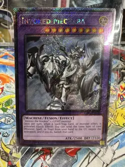 Yugioh Invoked Mechaba RA04-EN279 Platinum Secret Rare NM - Image 1