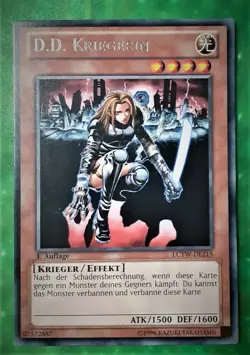 Yu-Gi-Oh LCYW, D.D. Kriegerin "near mint", unbespielt - NEU, 1.Auflage - Image 1