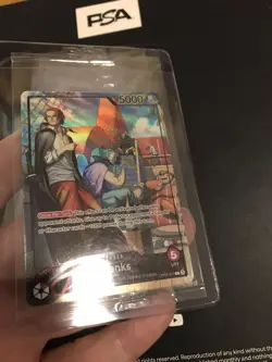 One Piece Shanks PSA Promo Card Exclusive OP09-001 Foil Sealed with Loader Rare - Image 5
