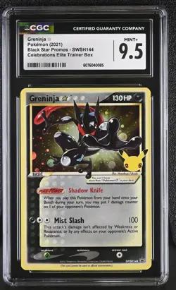 Greninja Star SWSH144 SWSH: Sword & Shield Promo Cards Holo CGC 9.5 - Image 1