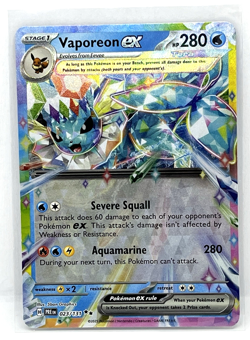 ( Lot Of 7 ) Different Pokemon Prismatic Evolutions Double Rare ex Pokemon Cards - Image 3