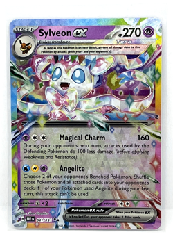 ( Lot Of 7 ) Different Pokemon Prismatic Evolutions Double Rare ex Pokemon Cards - Image 4