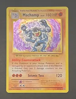 Pokemon Card Machamp 59/108 Holo XY Evolutions - Lightly Played - Image 1