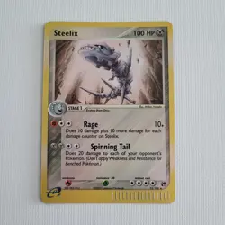 Steelix Reverse Holo E-Reader Pokemon Card [In Excellent Condition] - Image 1