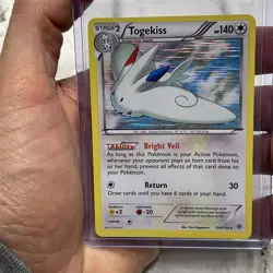 Pokemon TCG - Togekiss 104/135 - Vintage Holo Rare - B&W Plasma Storm NM Card - Image 1