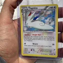 Pokemon TCG - Togekiss 104/135 - Vintage Holo Rare - B&W Plasma Storm NM Card - Image 2