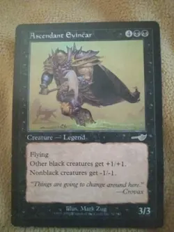 Ascendant Evincar Nemesis Regular Magic The Gathering Card - Image 1