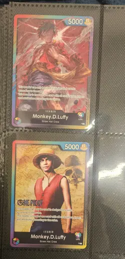 Rainbow Luffy Leaders Sealed Battle Promo One Piece Card English 2023 - Image 1
