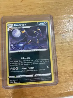 Umbreon - New 2025 McDonalds Happy Meal Pokemon Dragon Discovery Card 009/015 - Image 1