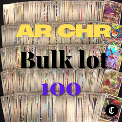 Bulk lot 100 Random AR CHR Pokemon Cards Japanese CHR AR Near Mint - Image 1