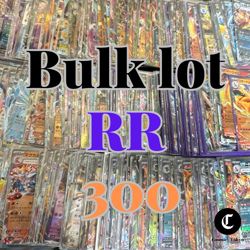 Pokemon Card Lot 300 RR Holo Rare - Japanese Bulk Cards - Near Mint - Image 1
