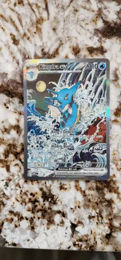 Kingdra ex 131 TCG Scarlet & Violet Black Star Promo Holo Pokemon Card - NM - Image 1