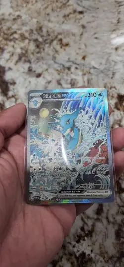 Kingdra ex 131 TCG Scarlet & Violet Black Star Promo Holo Pokemon Card - NM - Image 2