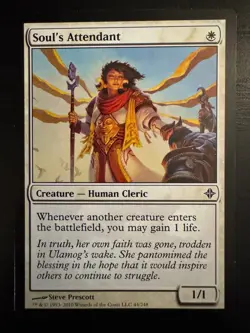 [1x] Soul's Attendant - Rise of the Eldrazi - Regular - MTG - EX - Image 1
