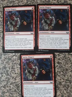 MTG 3 x Sticky Fingers - Streets of New Capenna - Image 1