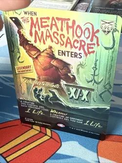MtG INR Meathook Massacre #486 Showcase Movie Poster FOIL ••• - Image 2