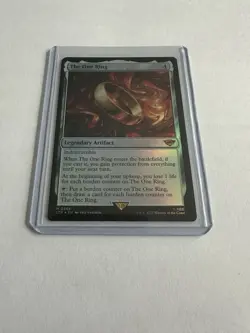The One Ring Mythic 0246 Magic the Gathering Lord of the Rings Near MINT MTG - Image 1