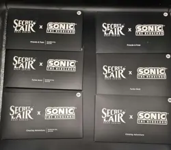 Magic The Gathering Secret Lair x Sonic 100% Complete Bundle - IN HAND - Image 2