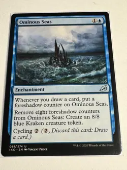 Ominous Seas Ikoria: Lair of Behemoths Regular Magic the Gathering NM MTG - Image 1