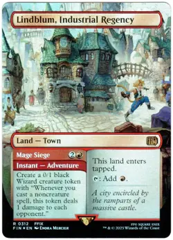 Lindblum, Industrial Regency (Borderless) FOIL Final Fantasy: TTAR (NM) - Image 1