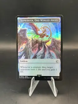 Magic the Gathering x Final Fantasy Sephiroth, One-Winged Angel/Robot E 0024 - Image 1