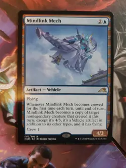 Mindlink Mech - Kamigawa: Neon Dynasty MTG NM Magic the Gathering - Image 1