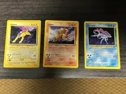 Pokemon WOTC Neo Revelation Holo Trio Lot - Entei, Raikou, Suicune - Image 2