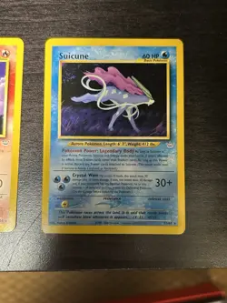 Pokemon WOTC Neo Revelation Holo Trio Lot - Entei, Raikou, Suicune - Image 3