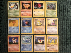 1999 Pokemon Base Set First Edition (Shadowless) Common Bundle (NM) - Image 1