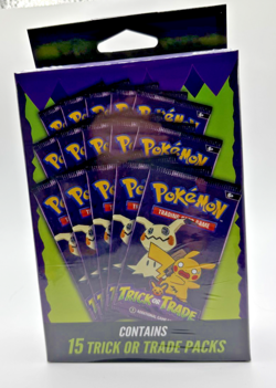 Pokemon 2025 Trick Or Trade 15 Packs Per Box BRAND NEW & SEALED - Image 1