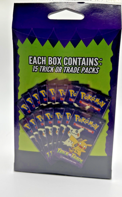 Pokemon 2025 Trick Or Trade 15 Packs Per Box BRAND NEW & SEALED - Image 3