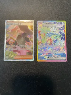 Pokemon Prismatic Evolutions SIR lot Of 2 Near Mint Condition - Image 1
