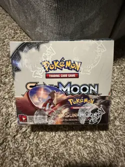 Pokemon Sun & Moon Burning Shadows Booster Box English Sealed - Image 1