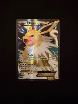 Pokemon Jolteon EX TCG 28/83 Generations Ultra Rare Holo Full Art NM - Image 1