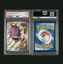N's Zorua 189 Promo PSA 9 2025 Pokemon Journey Together ETB Promo - Image 3