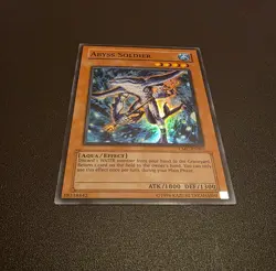 Yu-Gi-Oh! Abyss Soldier CMC-EN001 Super Rare Game Promo NM - Image 4
