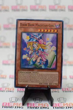Toon Dark Magician Girl GLD4-EN015 Gold Series 4: Pyramids Edition Limited... - Image 1