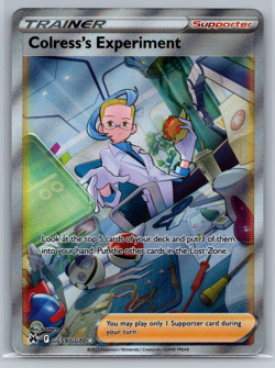 Colress's Experiment GG59/GG70 - Crown Zenith Galarian Gallery Pokemon Card NM - Image 1