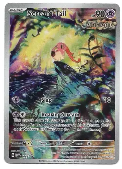 Scream Tail 065 Sv: Scarlet & Violet Black Star Promo Cards Holo Pokemon - NM - Image 1