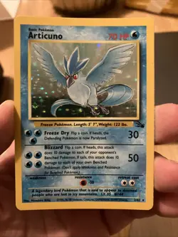 Pokemon TCG Vintage Fossil Set Holo Lot of 5 Cards. Articuno Zapdos - Image 2