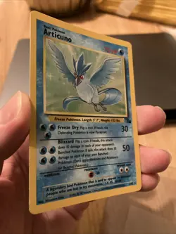 Pokemon TCG Vintage Fossil Set Holo Lot of 5 Cards. Articuno Zapdos - Image 4