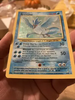 Pokemon TCG Vintage Fossil Set Holo Lot of 5 Cards. Articuno Zapdos - Image 5
