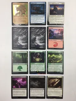 MTG Misprint/Miscut Card Lot - Magic The Gathering Miscut Cards - Image 1
