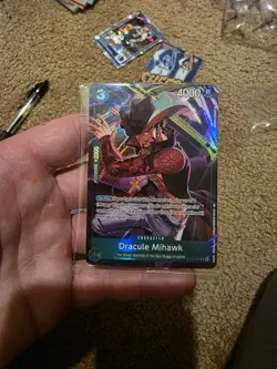 Dracule Mihawk (Illustration Box Vol.4) ST12-003 One Piece Promotion Cards Foil - Image 1