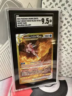 Pokemon Crown Zenith Orgin Forme Palkia VSTAR GG67 Secret Rare Card SGC 9.5 - Image 2