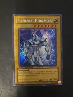 Elemental Hero Neos CT03-EN001 Secret Rare Limited Edition Yu-Gi-Oh Card LP - Image 1