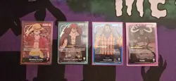 One Piece Card Game Super Pre Release Leaders ST01-001 - ST01-004 READ DESC - Image 1